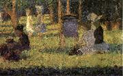 Georges Seurat The Grand Jatte of Sunday afternoon oil on canvas